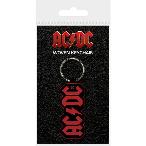 AC/DC Logo - Geweven sleutelhanger