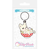 Tasty Peach Udon Kitten - Keyring