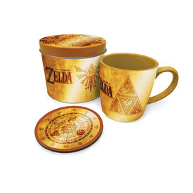 The Legend Of Zelda Golden Triforce - Metal Tin Gift Set