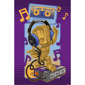 Guardians Of The Galaxy Groot Cassette - Maxi Poster