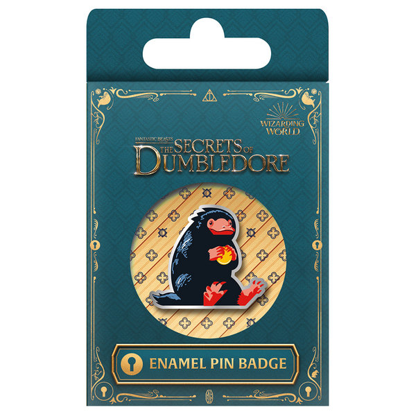 Fantastic Beasts The Secrests Of Dumbledore Niffler - Badge en émail