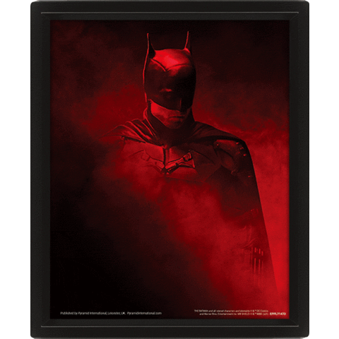 The Batman Vengeance - Affiche 3D Encadrée