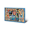 One Piece Straw Hat Pirets Map - Art en Bois 20x29.5cm