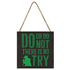 Star Wars Yoda There Is No Try - Bloc de Bois