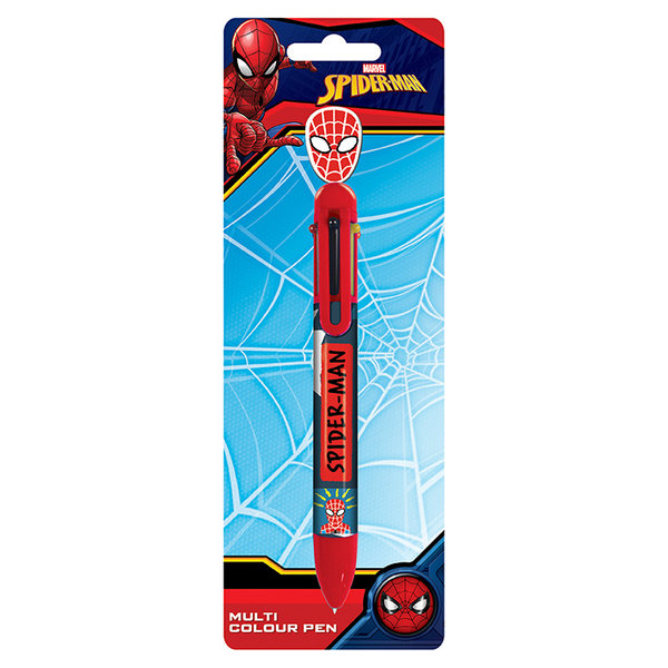 Spider-Man Sketch - Multi-Coloured Pen