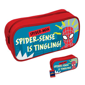 Wholesale Spiderman 38pc Stationery Set W/ Roller Case BLUE/MULTI