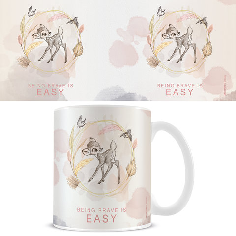 Bambi Being Brave Is Easy - Mug