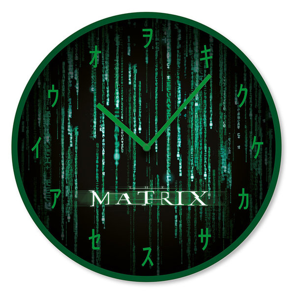 The Matrix Code - 10" Wandklok