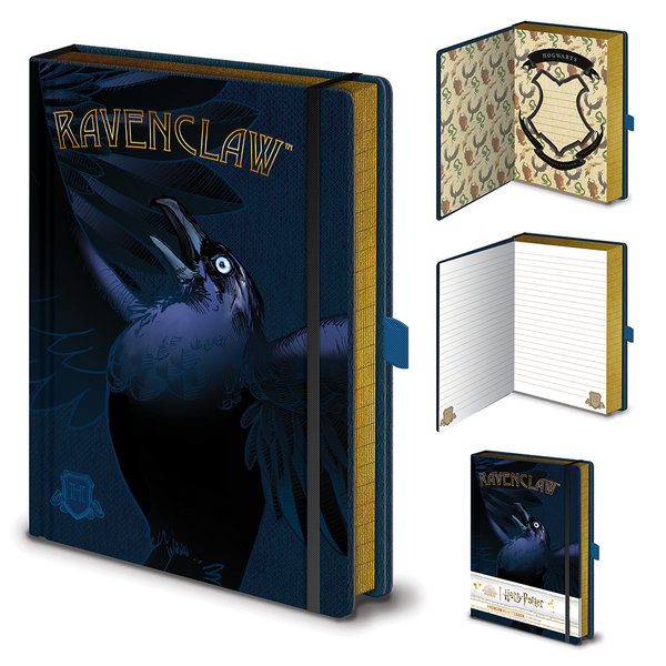 Harry Potter Intricate Houses Ravenclaw - Cahier de note A5 premium