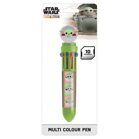 Star Wars The Mandalorian Expressions Of The Child - Super Stylo Multi-Couleurs