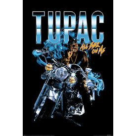 Tupac Shakur All Eyez Motorcycle - Maxi Poster