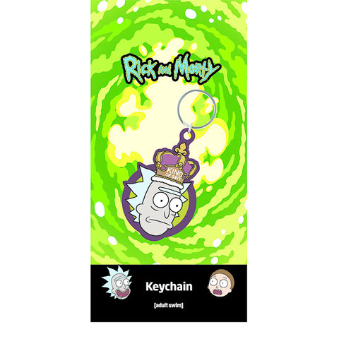 Rick And Morty King of Shit - Keyring