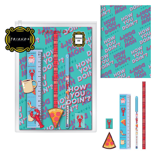 Friends ISMS - Notitieboek Stationery Set