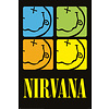 Nirvana Smiley Squares - Maxi Poster