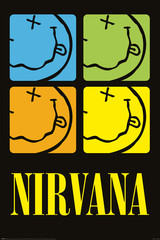 Produits associés au mot-clé nirvana poster