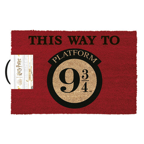Harry Potter This Way To Platform 9 3/4 - Doormat