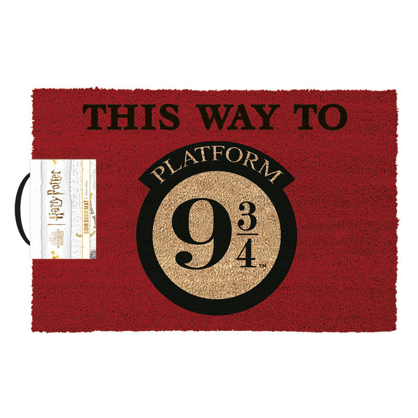 Harry Potter This Way To Platform 9 3/4 - Deurmat