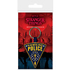 Stranger Things Hawkins Police - Woven keychain