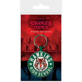 Stranger Things Hawkins High School - Porte-clés tissé