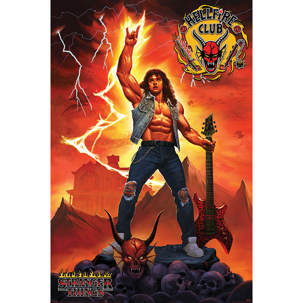 Stranger Things Hellfire Club - Maxi Poster