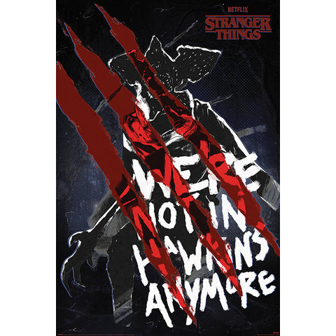 Stranger Things Not in Hawkins - Maxi Poster