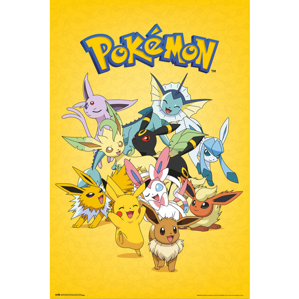 Pokémon Eevee Evolutions - Maxi Poster