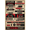 Fight Club Infographic - Maxi Poster