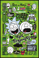 Products tagged with rick and morty poster