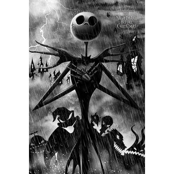 Nightmare Before Christmas Storm - Maxi Poster