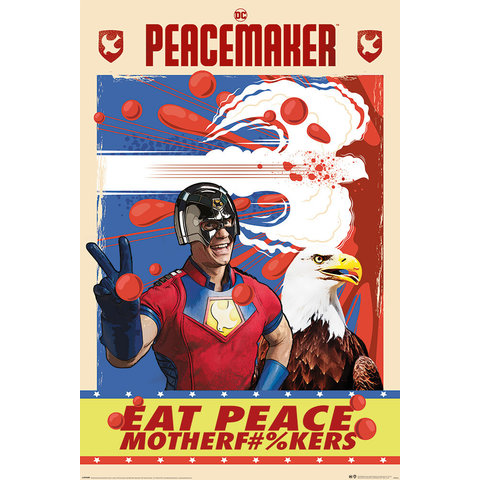 Peacemaker & Eagle Eat Peace - Maxi Poster