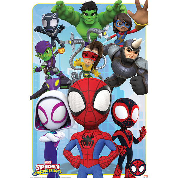 Spidey And His Amazing Friends - Maxi Poster