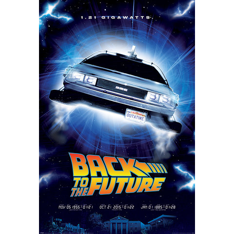 Back To The Future 1.2 Gigawatts - Maxi Poster