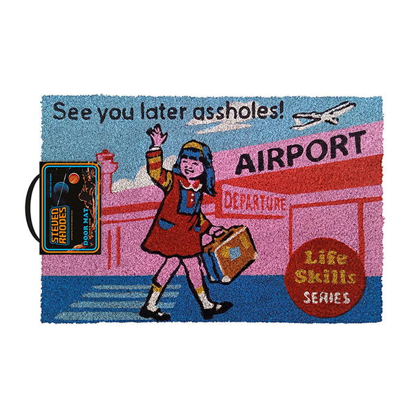 Steven Rhodes See you Later - Doormat