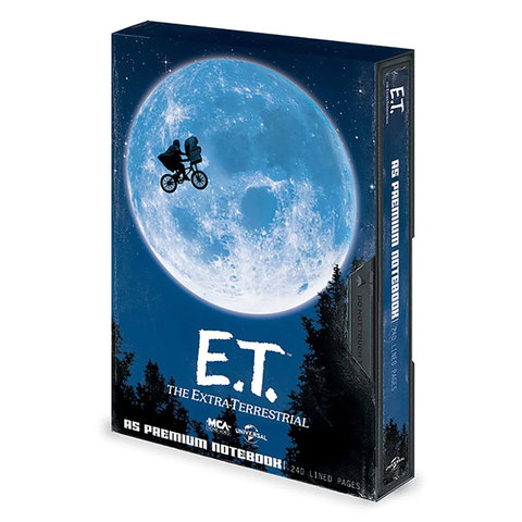 E.T.  - VHS Premium A5 Notebook