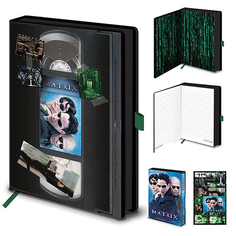 The Matrix - VHS Premium A5 Notitieboek