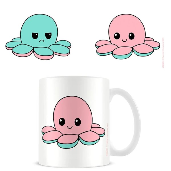 Sad Angry Octopus - Mug
