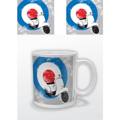 Mod And Scooter With Target - Mug