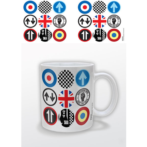 Mod And Ska Icons - Mug