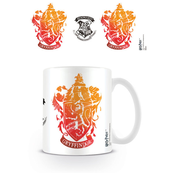 Harry Potter Gryffindor Stencil Crest - Mug