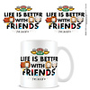 Friends Life Is Better With Friends Chibi - Mug