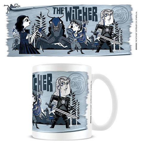 The Witcher Illustrated Adventure - Mug