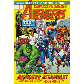 Marvel Avengers 100th Issue - Maxi Poster