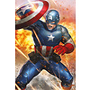 Marvel Captain America Under Fire - Maxi Poster