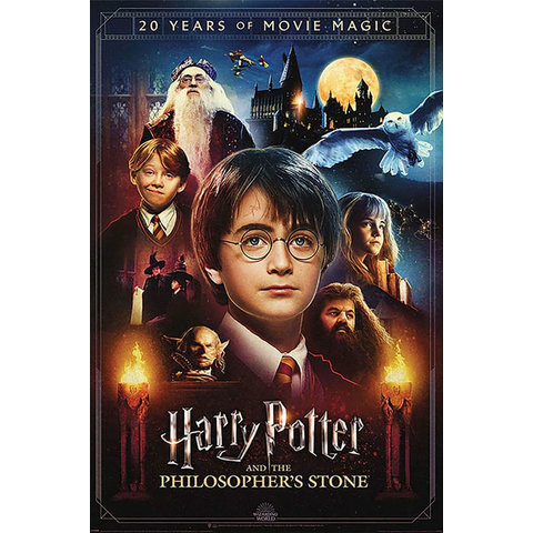 Harry Potter 20 Years Of Movie Magic - Maxi Poster