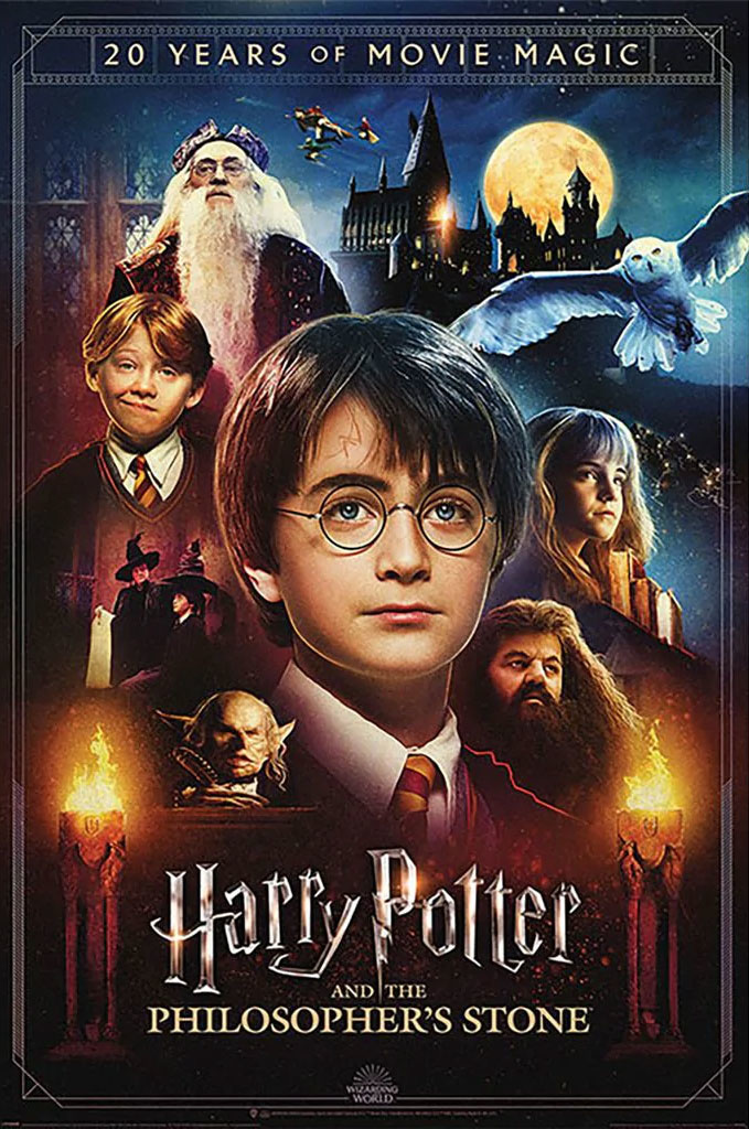 Harry Potter - 12 Fèves Brillantes - La mie Câline - 2022 Films