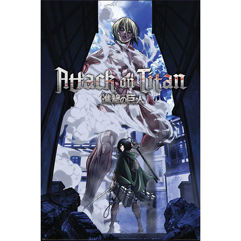 Attack On Titan S3 Female Titan Approaches - Maxi Poster