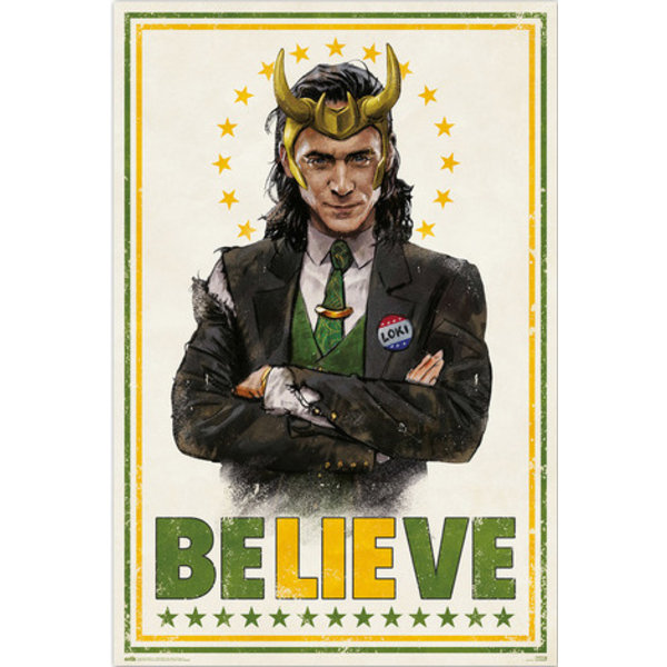 Marvel Loki Believe - Maxi Poster