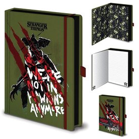 Stranger Things Not In Hawkins - Cahier de note A5 premium