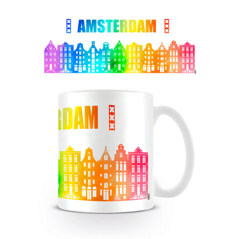 Amsterdam Grachtenpandjes RB - Mug