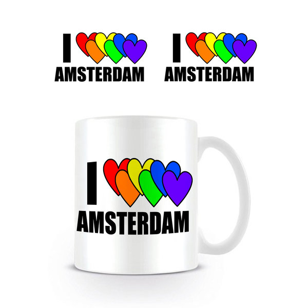 I Hearts Amsterdam - Mug